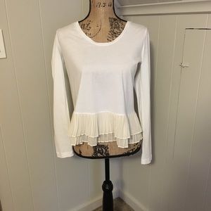 JCrew Peplum Tee